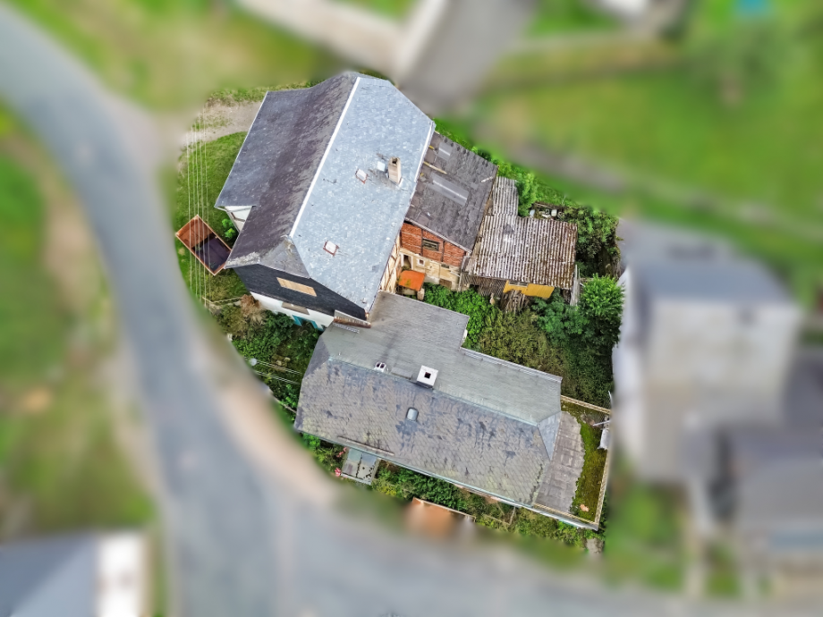 Luftbild Einfamilienhaus Saalburg-Ebersdorf