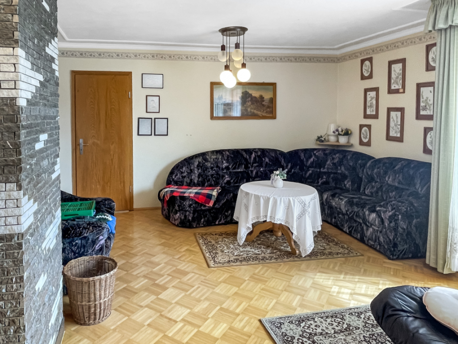 Wohnzimmer Einfamilienhaus Rosenthal am Rennsteig