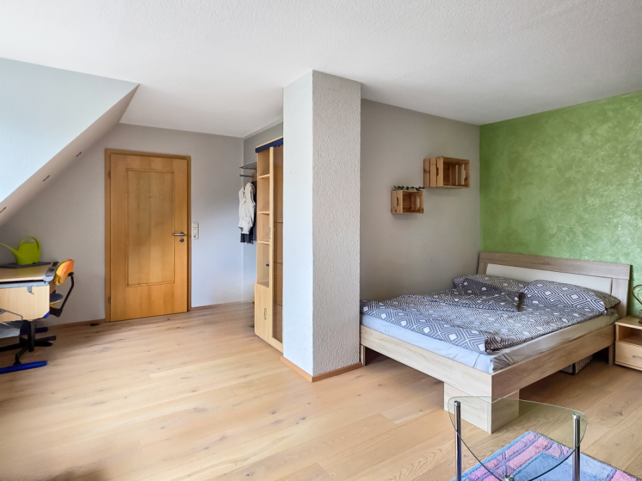 Schlafzimmer 2 Einfamilienhaus Rosenthal am Rennsteig
