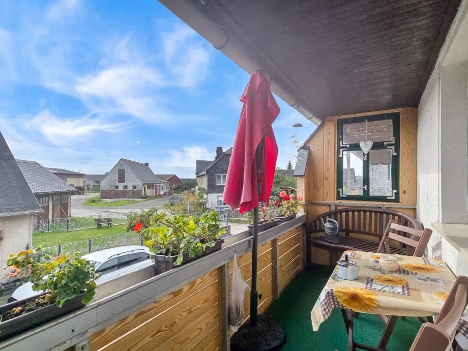 Balkon Einfamilienhaus Saalburg-Ebersdorf