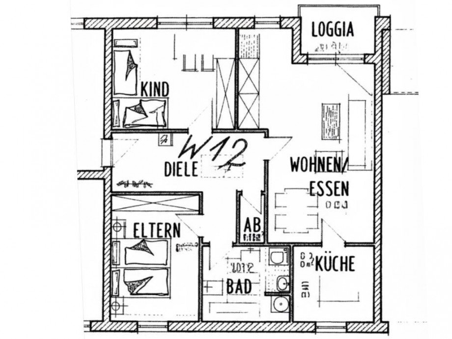 Grundriss Wohnung Leutenberg
