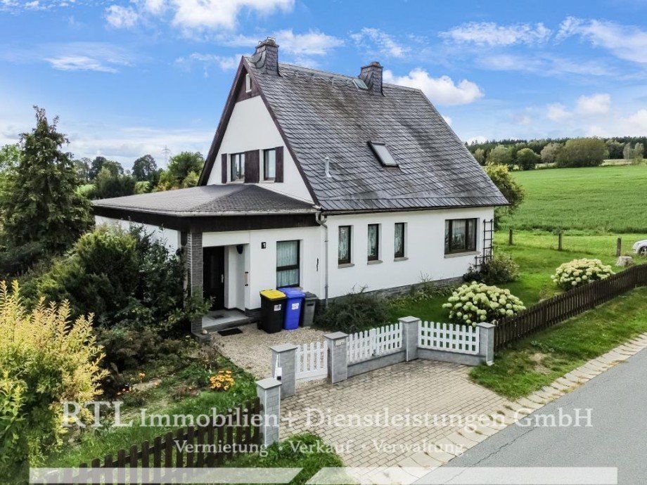 Au�enansicht Einfamilienhaus Rosenthal am Rennsteig