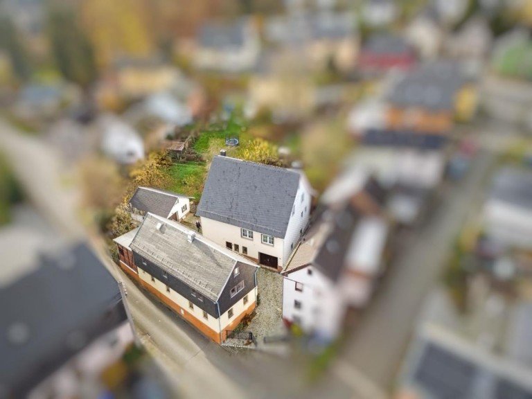 Au�enansicht Rosenthal am Rennsteig Einfamilienhaus Zwei H�user zum Preis von Einem!