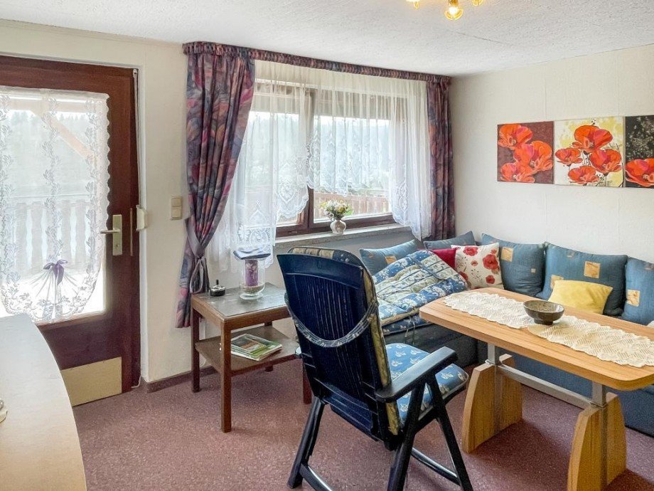 Wohnzimmer Bungalow Bad Lobenstein