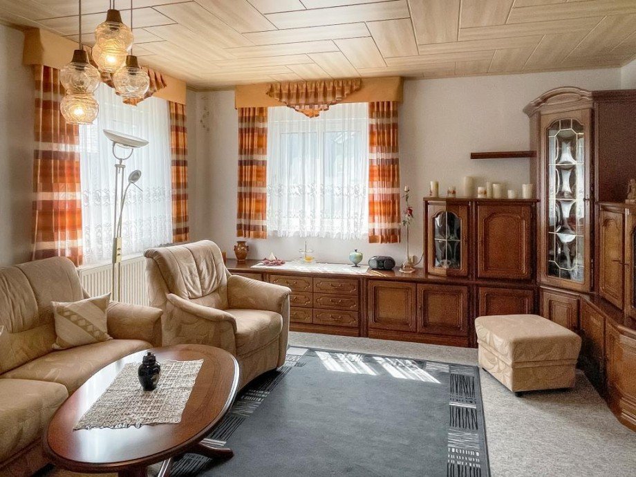 Wohnzimmer EG Einfamilienhaus Wurzbach