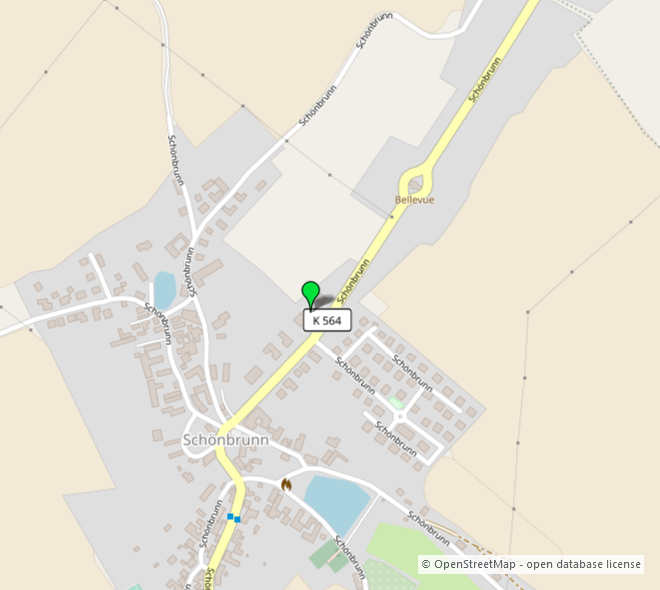 Umgebungskarte 2 Grundst�ck Saalburg-Ebersdorf