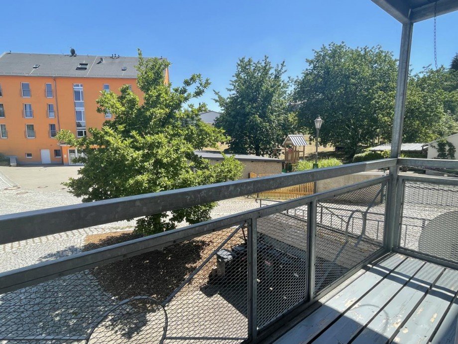 Balkon Wohnung Rosenthal am Rennsteig