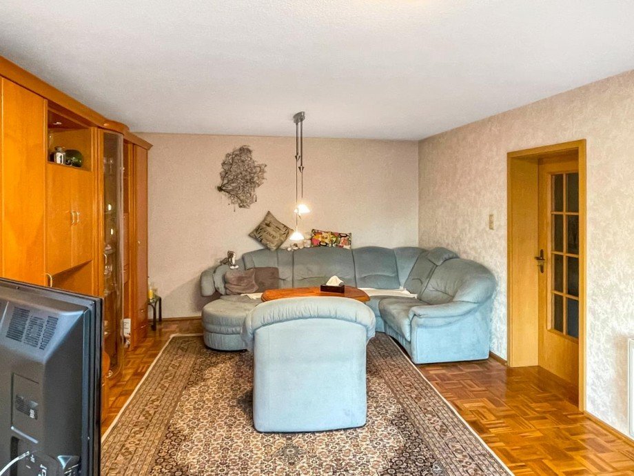 Wohnzimmer EG Einfamilienhaus Rosenthal am Rennsteig