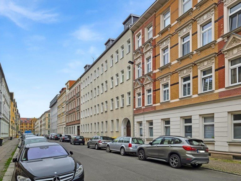 Au�enansicht Leipzig Wohnung vermietete 2-Zimmer-Wohnung mit Balkon (A1726)