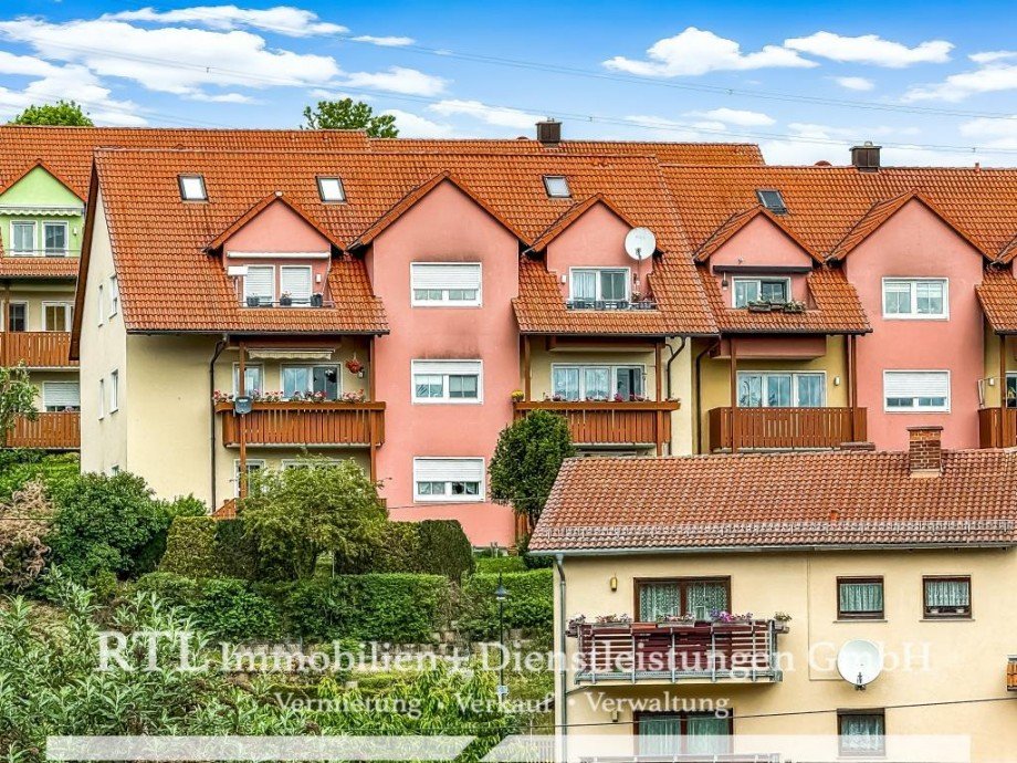 Au�enansicht S�dseite Wohnung Zedlitz