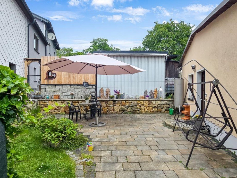 Terrasse Einfamilienhaus Rosenthal am Rennsteig