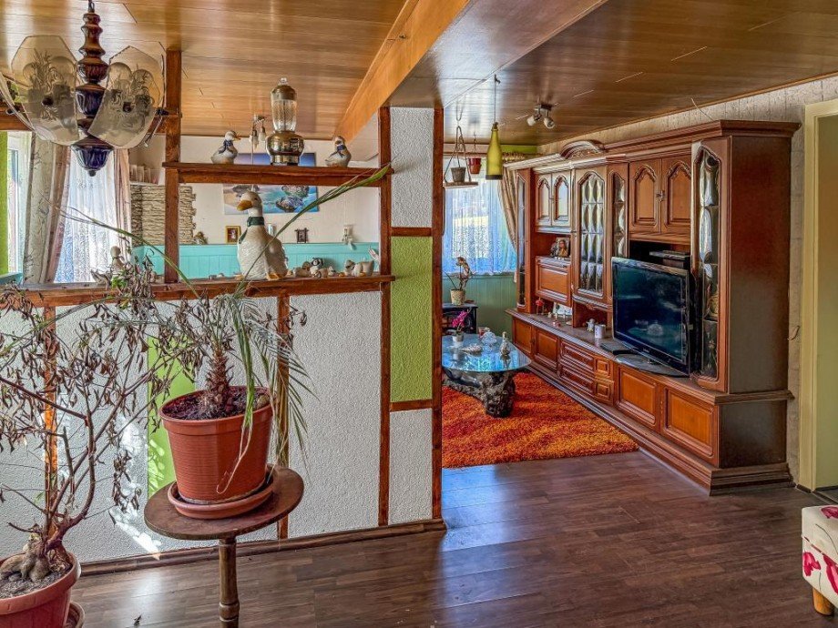 Wohnzimmer EG Einfamilienhaus Gefell
