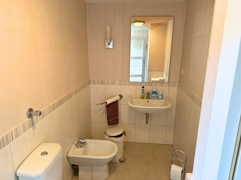 Bad mit WC EG Einfamilienhaus Remptendorf