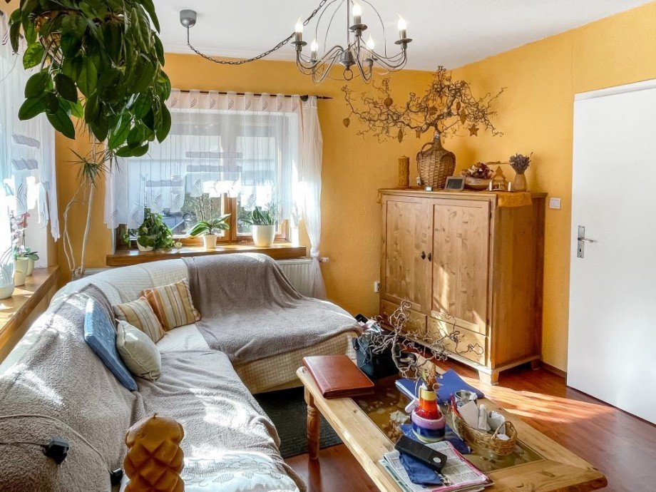 Wohnzimmer EG Einfamilienhaus Gefell