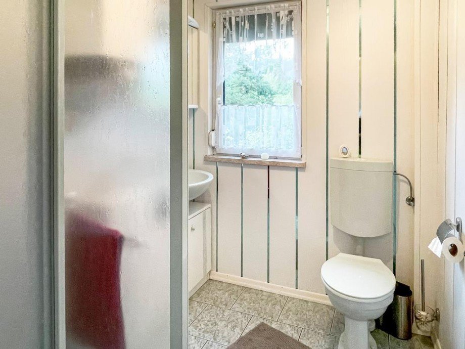 Badezimmer Ferienhaus Saalburg-Ebersdorf