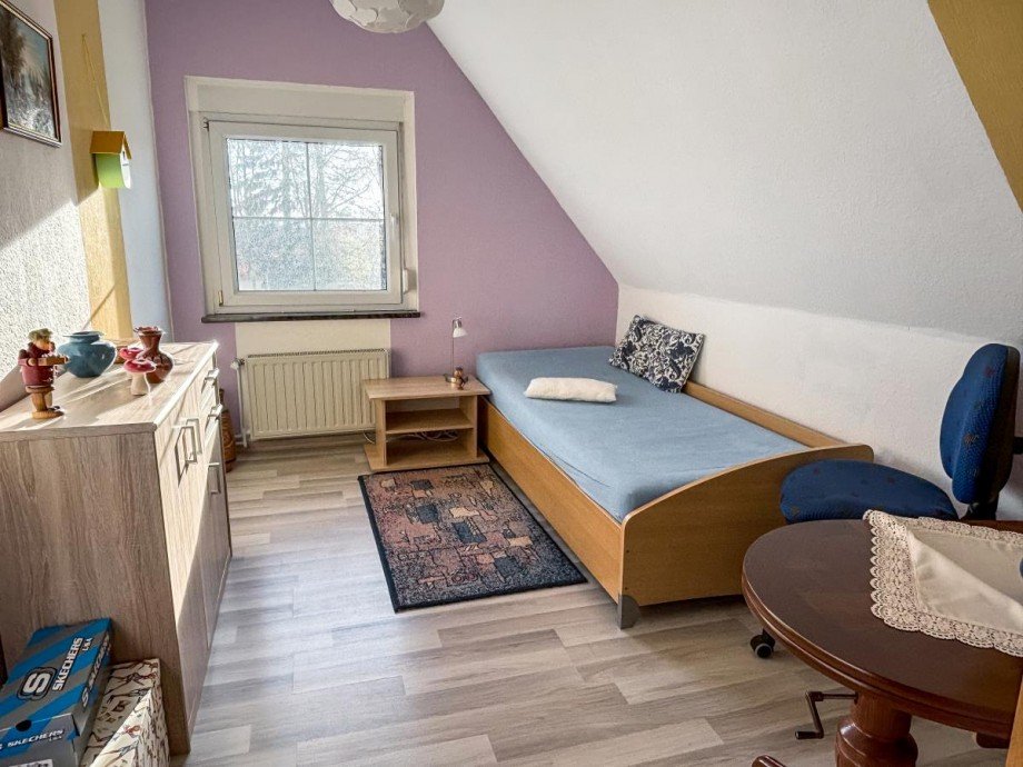 Schlafzimmer DG Einfamilienhaus Rosenthal am Rennsteig