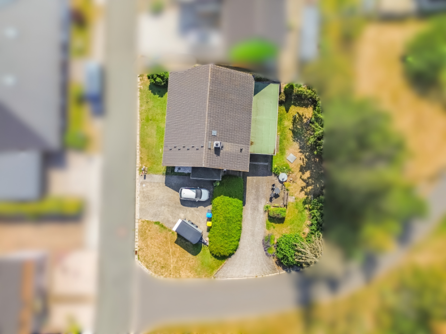 Luftansicht Einfamilienhaus Rosenthal am Rennsteig