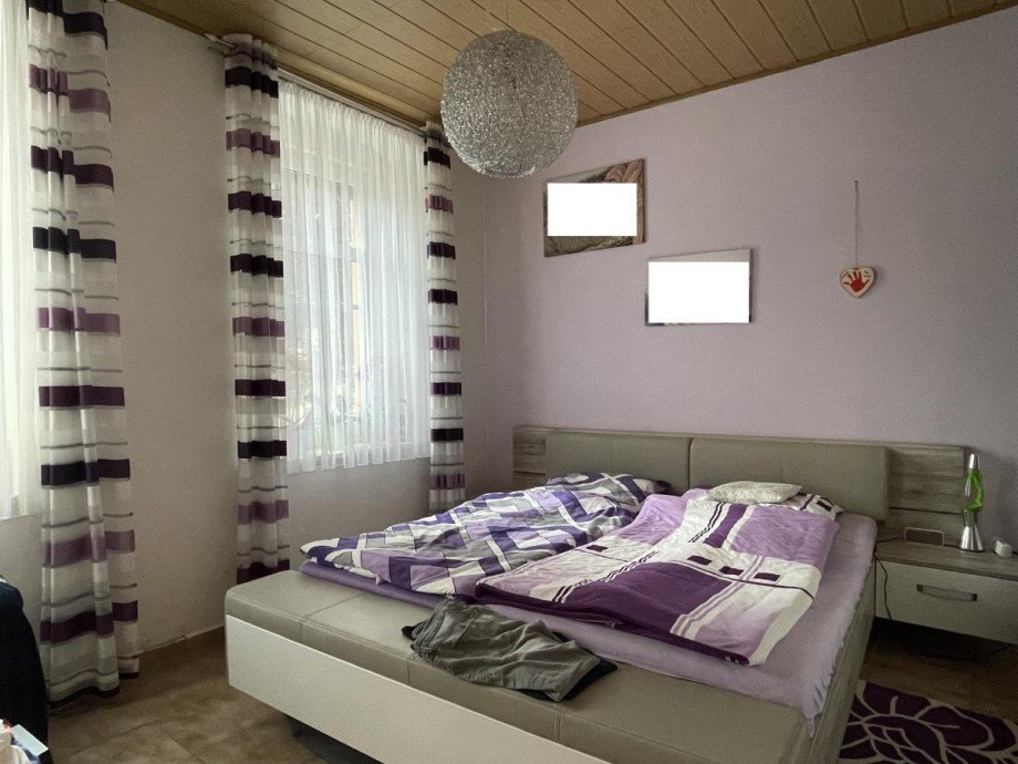 Schlafzimmer Wohnung Rosenthal am Rennsteig
